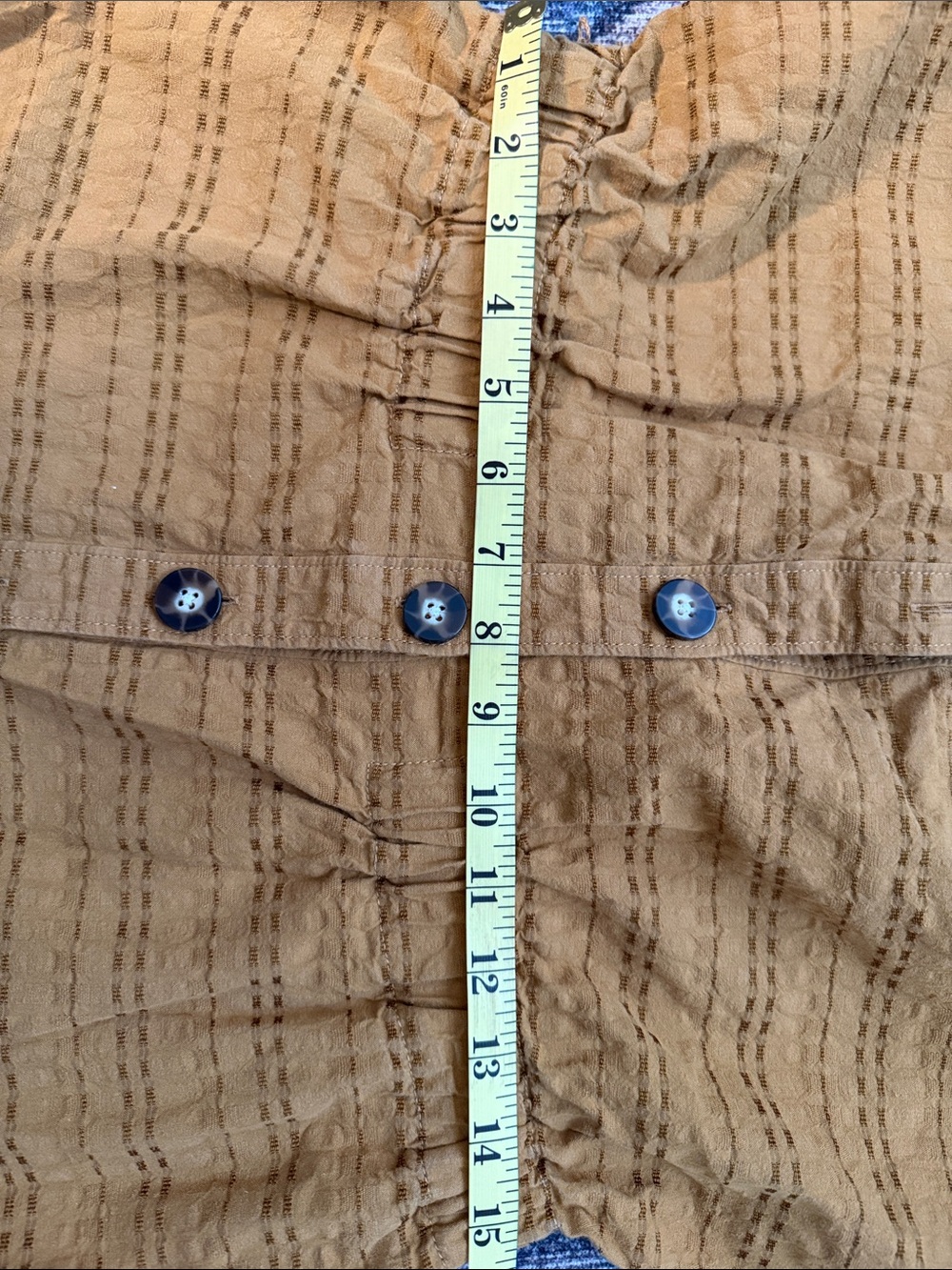 Madewell Textured Camel Romper - Picture 6 of 6